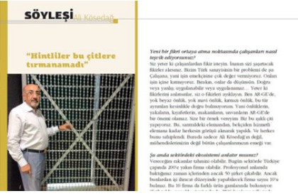 Entrevue au Magasine de la Chambre d’Industrie d’İstanbul
